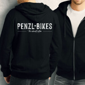 Kapuzenjacke Zipperjacke Penzl-Bikes Logo