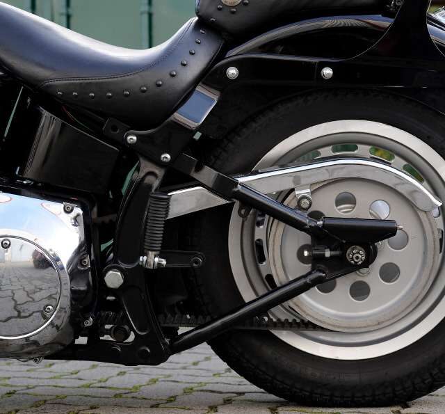 Satteltasche "Boston" Harley-Davidson® Softail - links
