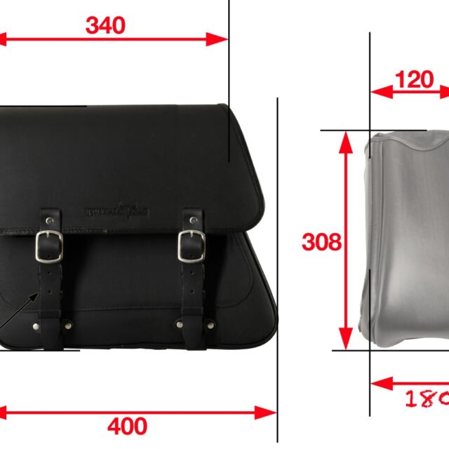 Satteltasche "Boston" Harley-Davidson® Softail - links