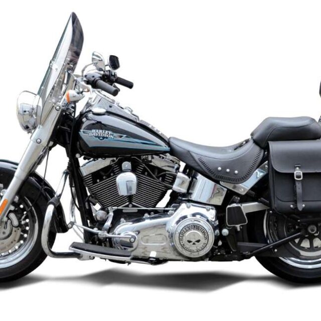 Satteltasche "Boston" Harley-Davidson® Softail - links