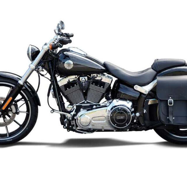 Satteltasche "Boston" Harley-Davidson® Softail - links