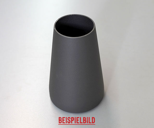 Endkappe Tapered anthrazit beschichtet