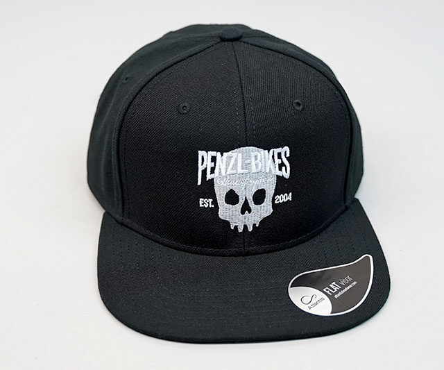 Snapback Cap Penzl-Bikes - Totenkopf schwarz