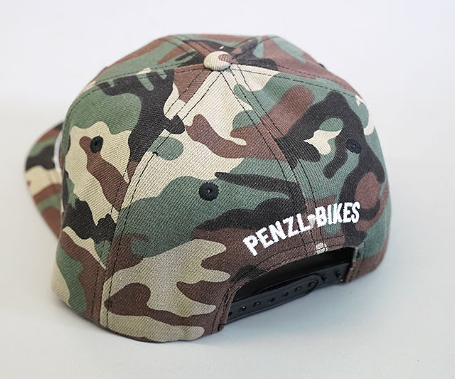 Snapback Cap Penzl-Bikes - Totenkopf camo