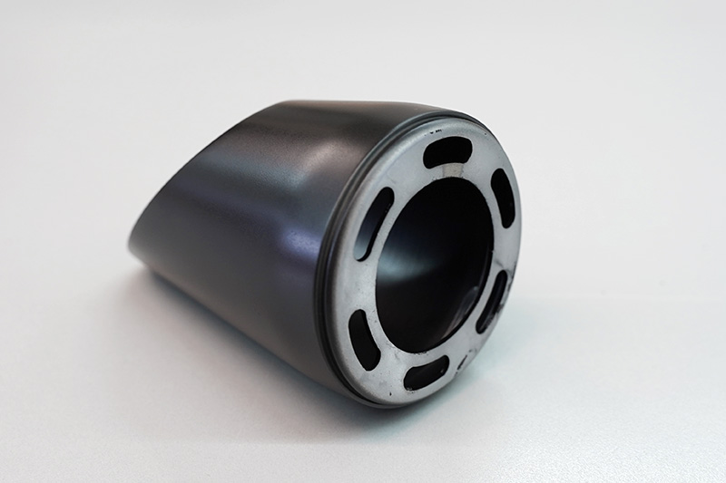 PM Neo-Classic/Classic Endkappe Typ: Slash Cut schwarz - 2. Wahl/Restposten – Bild 2